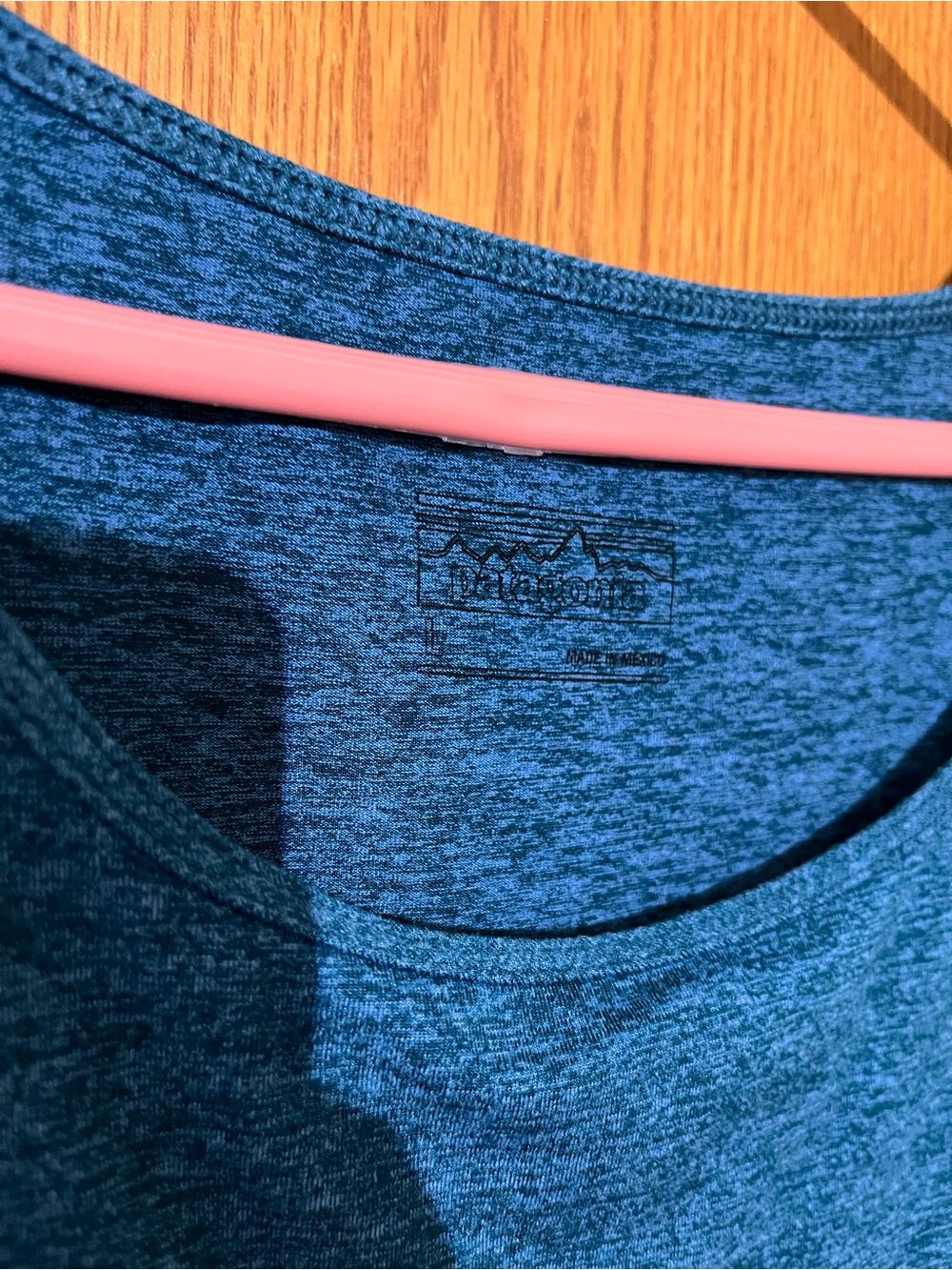Patagonia Blue Heather Scoop Neck athletic dress - Picture 2 of 4